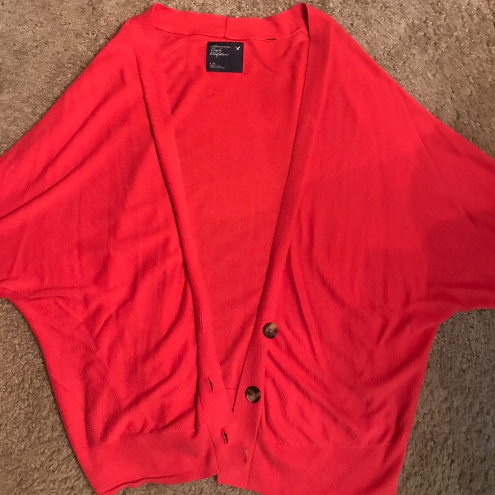 Coral Cardigan